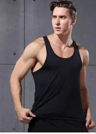 Men's Fitness Tank Top, Breathable Quick-Dry Shirt