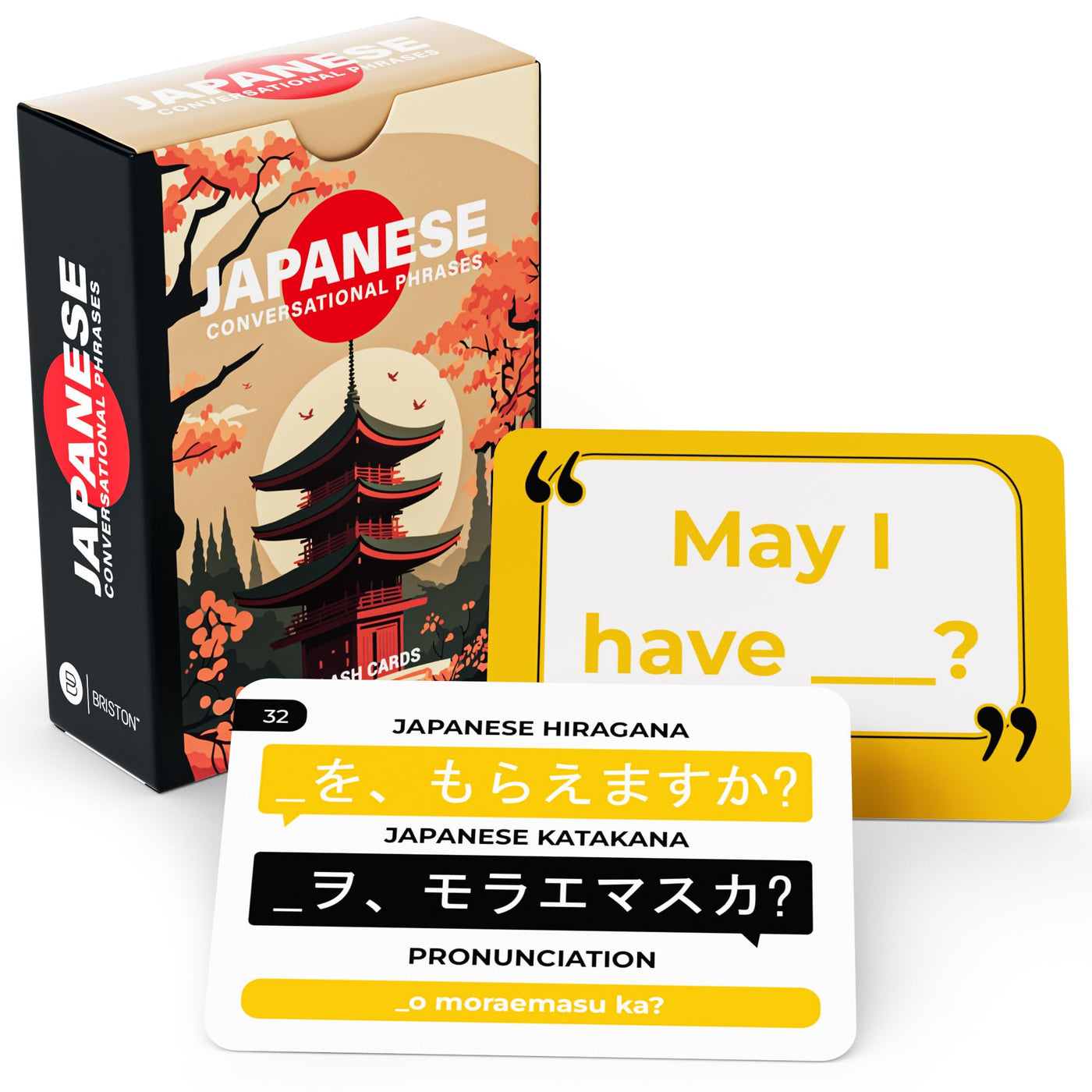Japanese Conversational Phrase Flash Cards - 75 Beginner Sayings for Travel Memory Quick Reference - Educational Language Learning Resource Tool - Fun Play - Kids Students Classroom Homeschool