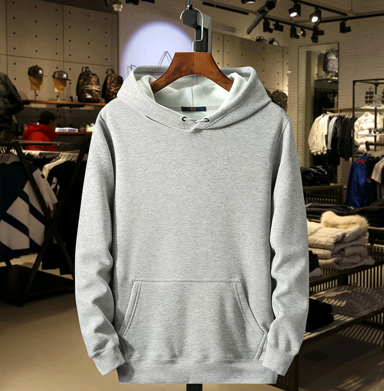 Men's Pullover Hoodie with Fleece Lined Long Sleeves