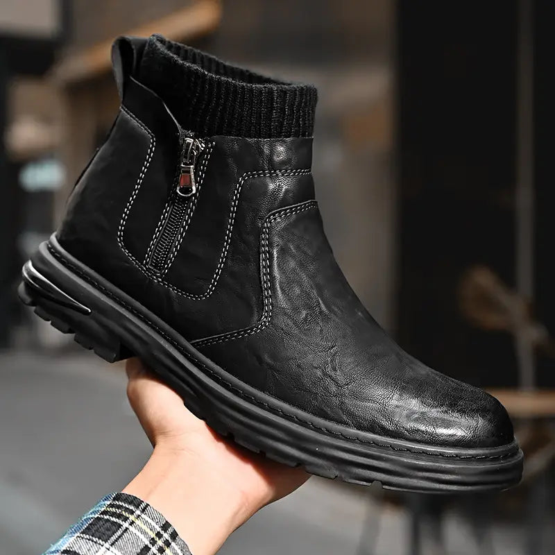 Men's Khaki Martin Boots