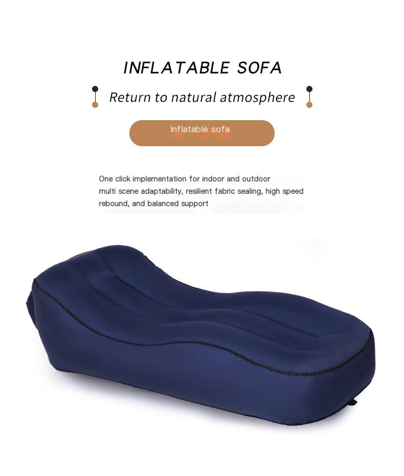 Portable Inflatable Sofa Bed for Outdoor Relaxation