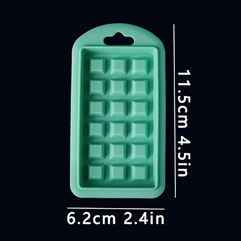 5pcs Non-Stick Silicone Waffle Mold for Baking