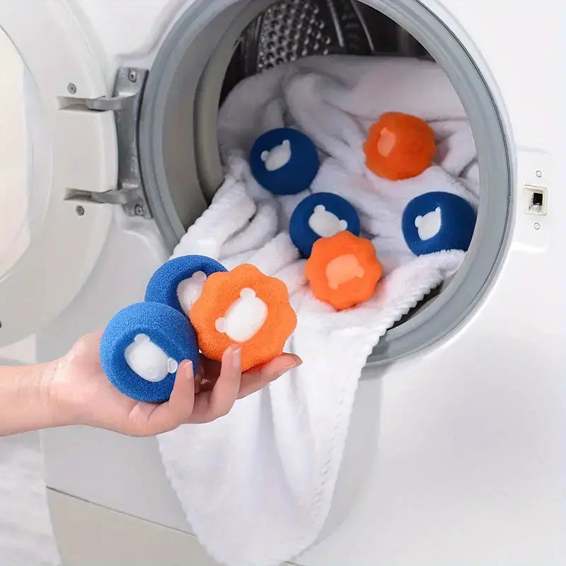 Magic Laundry Ball, Reusable Hair Catcher (1pc/10pcs)