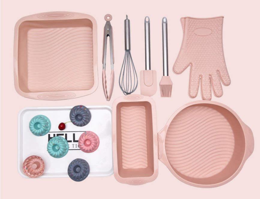 High-Temperature Resistant Silicone Baking Tool Set