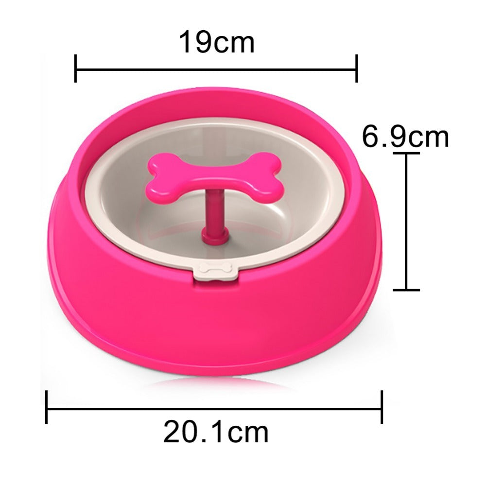 Slow Feed Bowl for Small Dogs, Anti-Choking Design