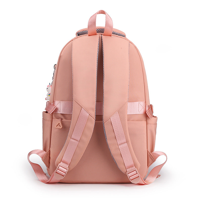 Stylish Large Capacity Nylon Backpack for Students