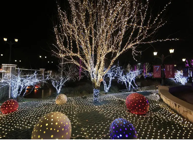 Outdoor Waterproof Fishnet Lights