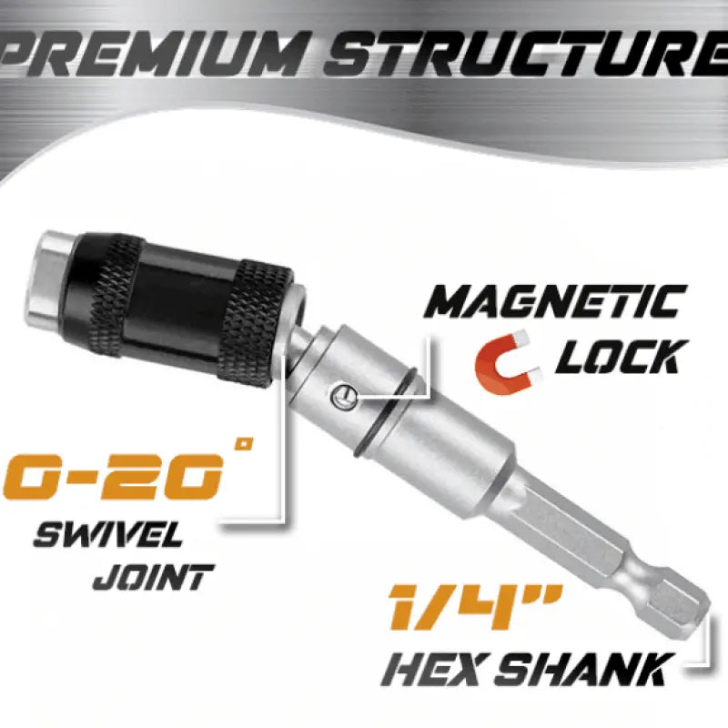 Hexagonal Shank Quick Release Electric Drill Extension Bit