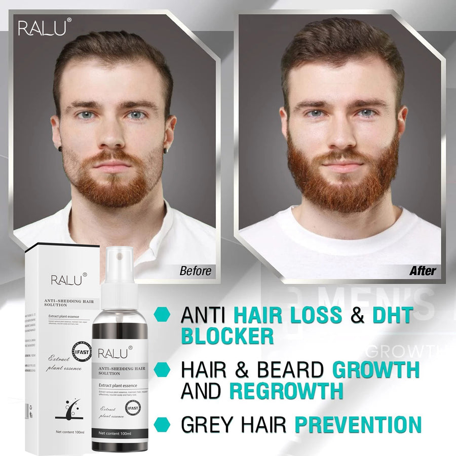 Herbal Hair Growth Spray for Strong Roots and Nourishment