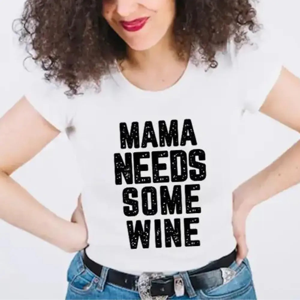 Mama Needs some Wine – DTF Transfer