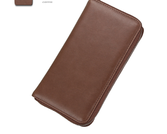 Men's Coin Purse & Women's Leather Zipper Wallet