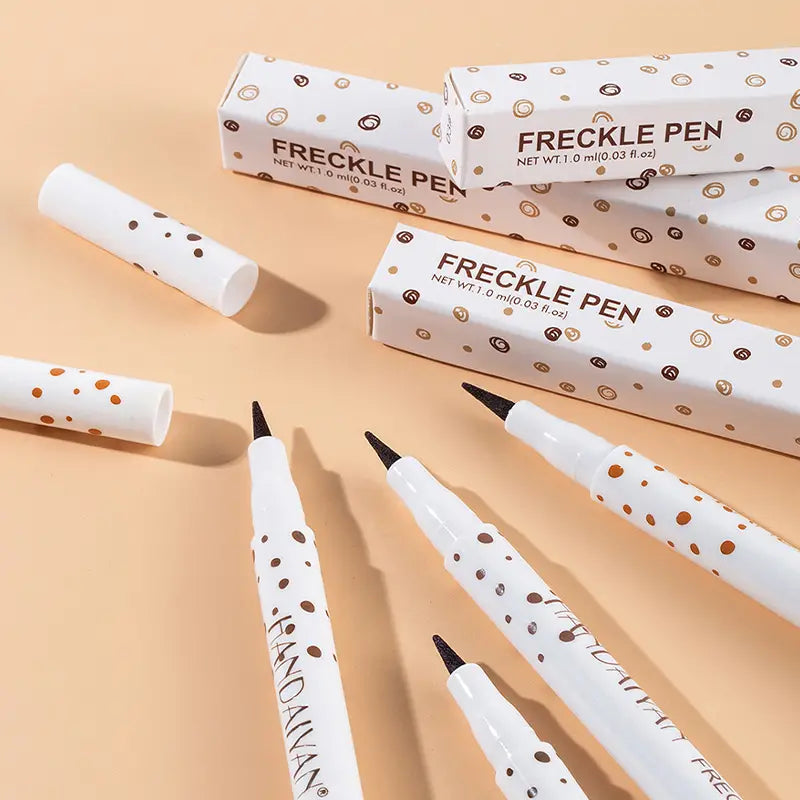 Freckle Pen with 4 Colors for Natural Makeup Effects