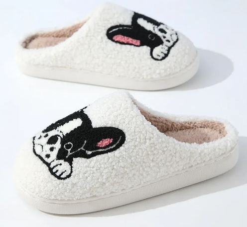 Bulldog Non Slip Slippers
