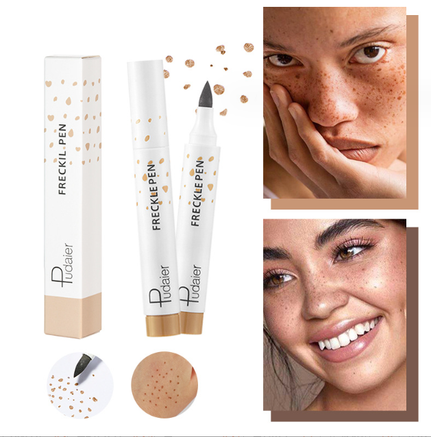 Natural Waterproof Soft Brown Freckle Pen Makeup (Single)