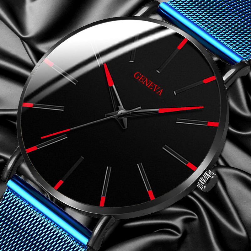 Fashionable Ultra-Thin Quartz Watch for Men