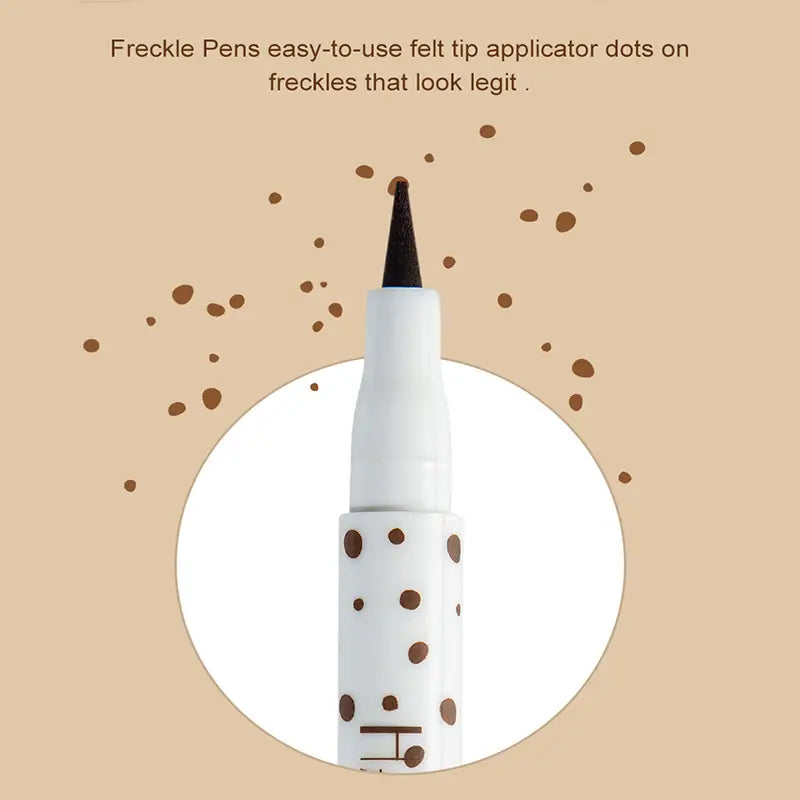 Freckle Pen with 4 Colors for Natural Makeup Effects