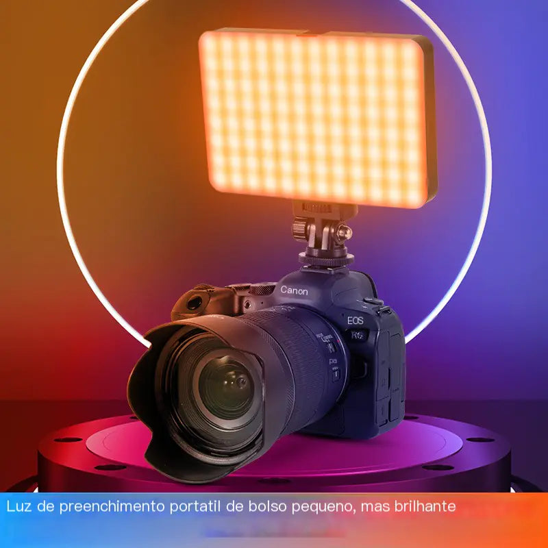 Portable RGB Pocket Light with Remote for Photography - Joomcy