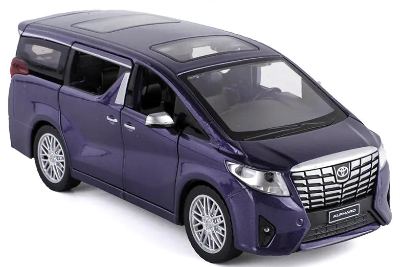 1:32 Alloy Toyota Alphard Model with Sound and Light