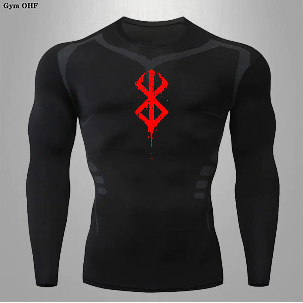 Men's Fitness Quick-Dry Compression T-Shirt