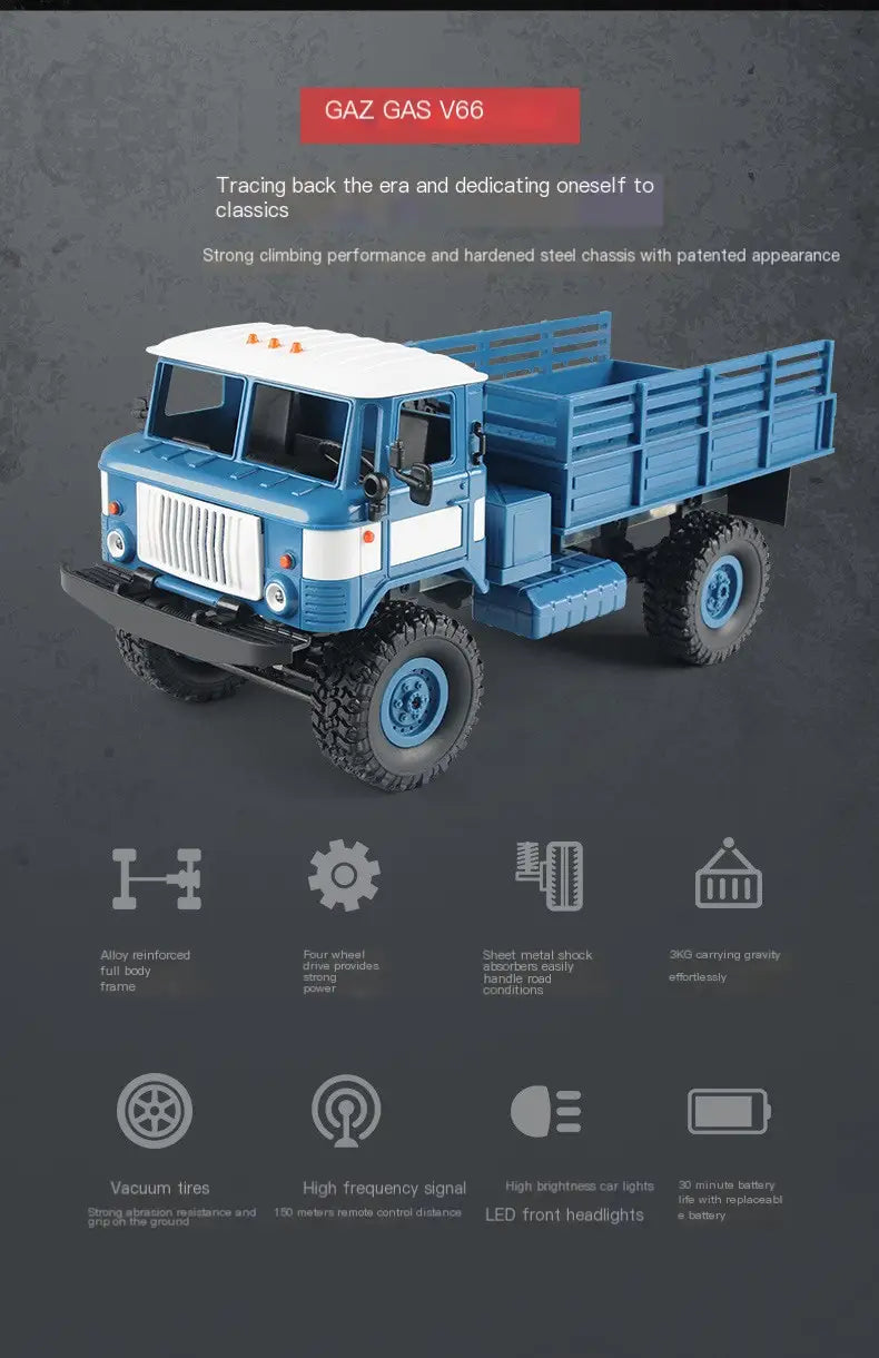 RC Off-Road Truck features
