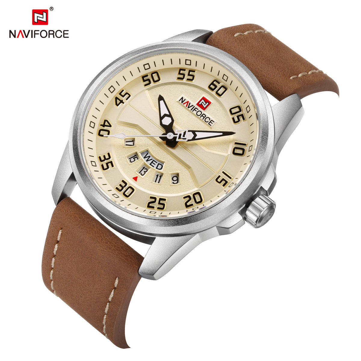 NAVIFORCE 9124 Men's Waterproof Quartz Watch