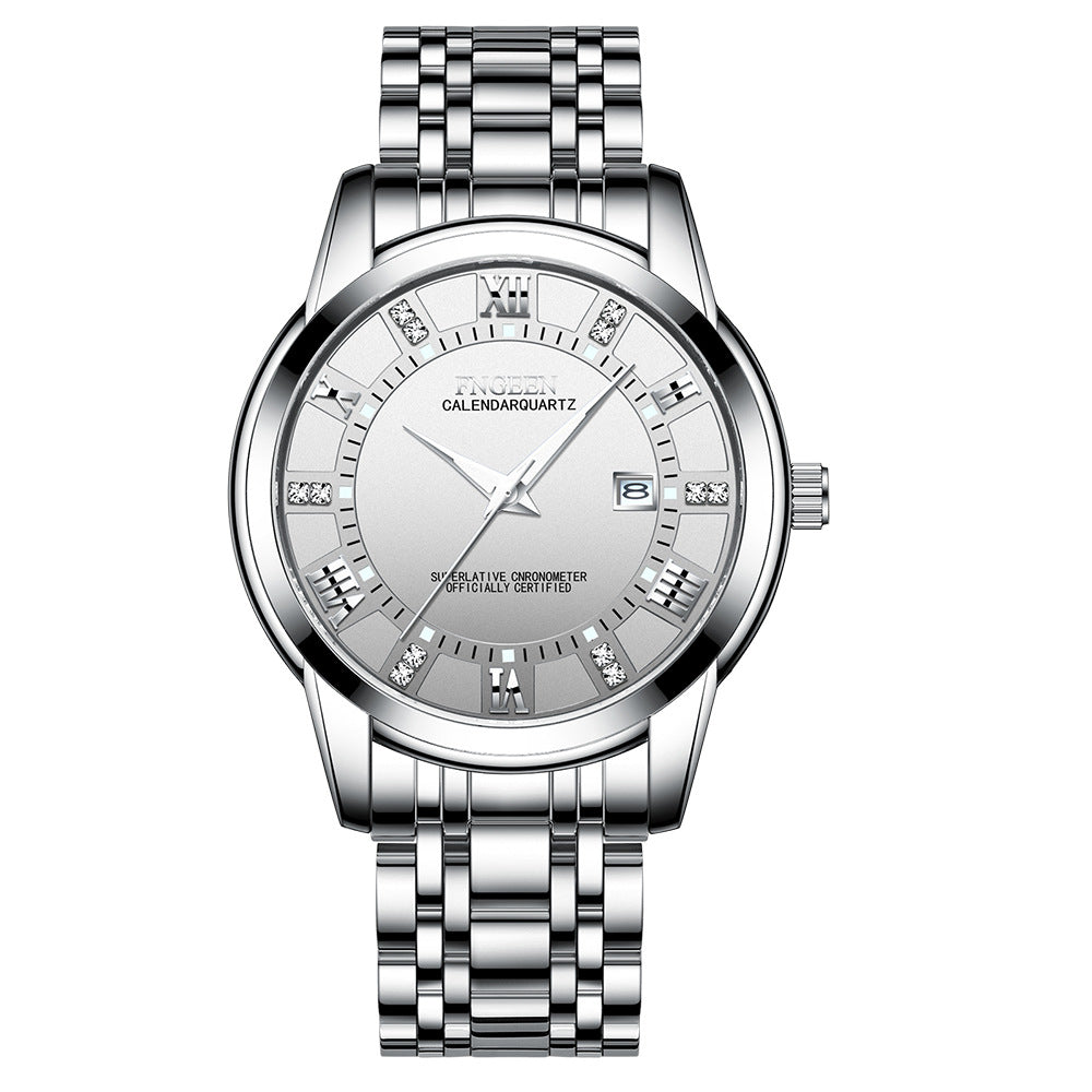 Men's Ultra-thin Waterproof Quartz Business Watch