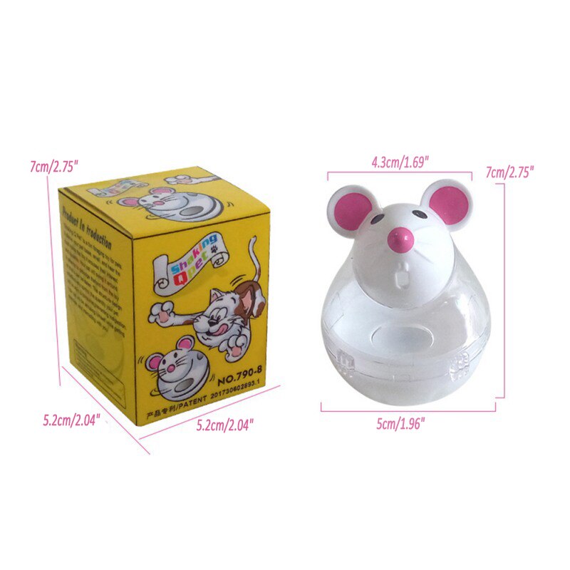 Interactive Pet Feeding Mouse Toy for Cats