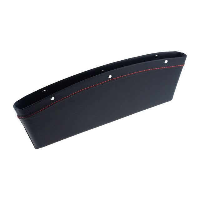 Car Organizer PU Leather Seat Gap Storage Box (1PC)