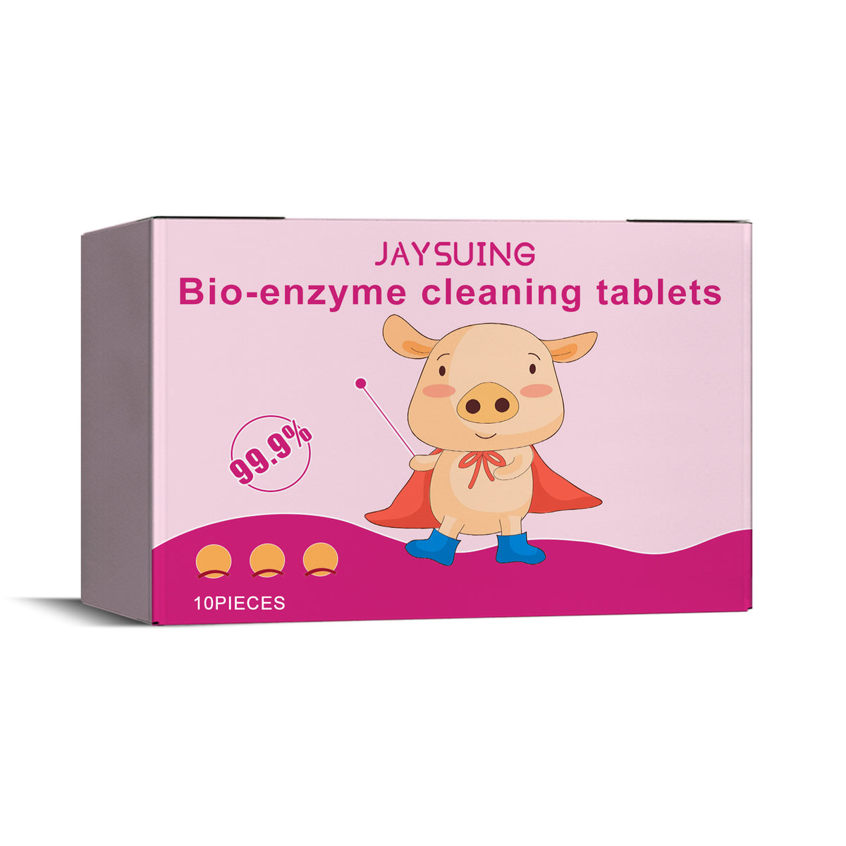 Jaysuing Bio-Enzyme Cleaning Tablets for Stains