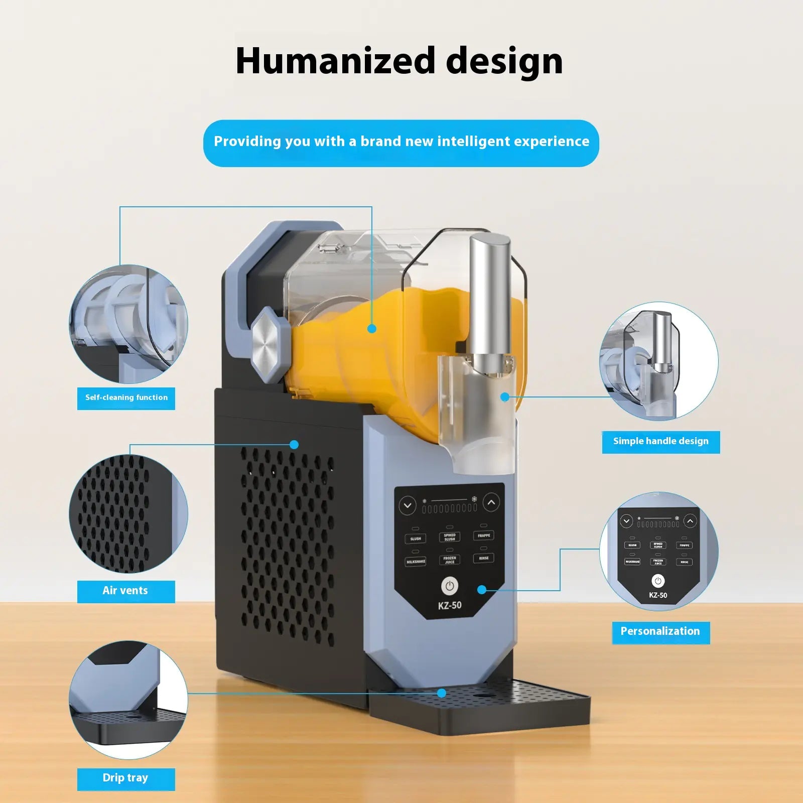 Multi-functional Household Small Ice Crusher Automatic Desktop