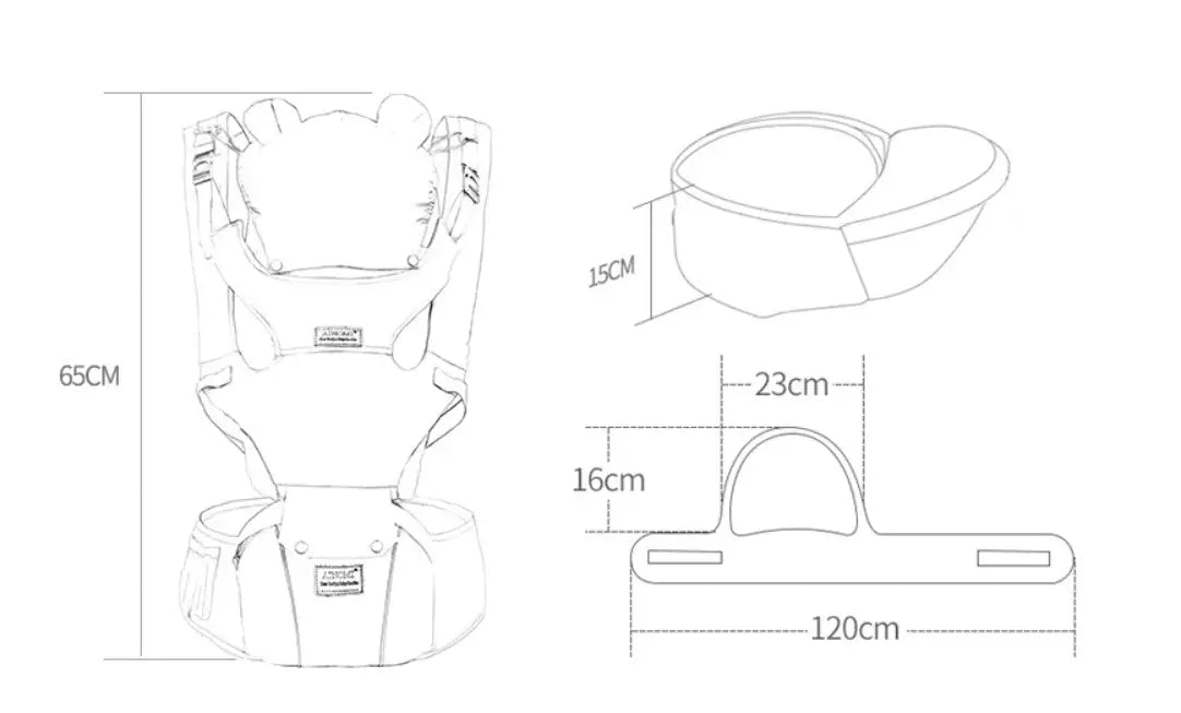 Multi-Functional Baby Carrier for All Seasons