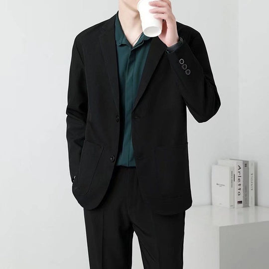 Men's Slim Fit Spring Blazer Jacket for Business & Office