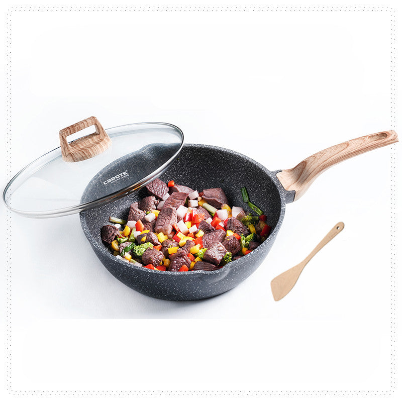 Non-Stick Stone Frying Pan for Induction and Gas Stoves