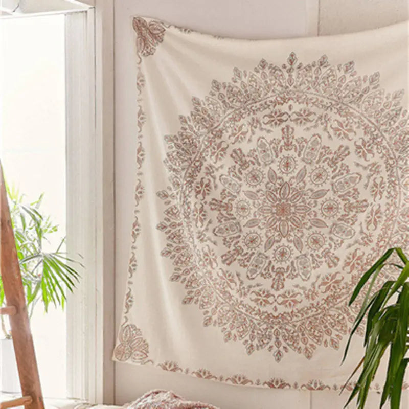 Bohemian Mandala Wall Tapestry - Indian Art Print
