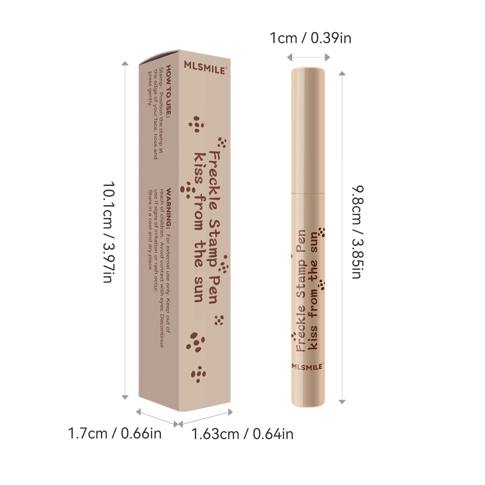 Long-Lasting Waterproof Freckle Pen – Natural & Easy Application