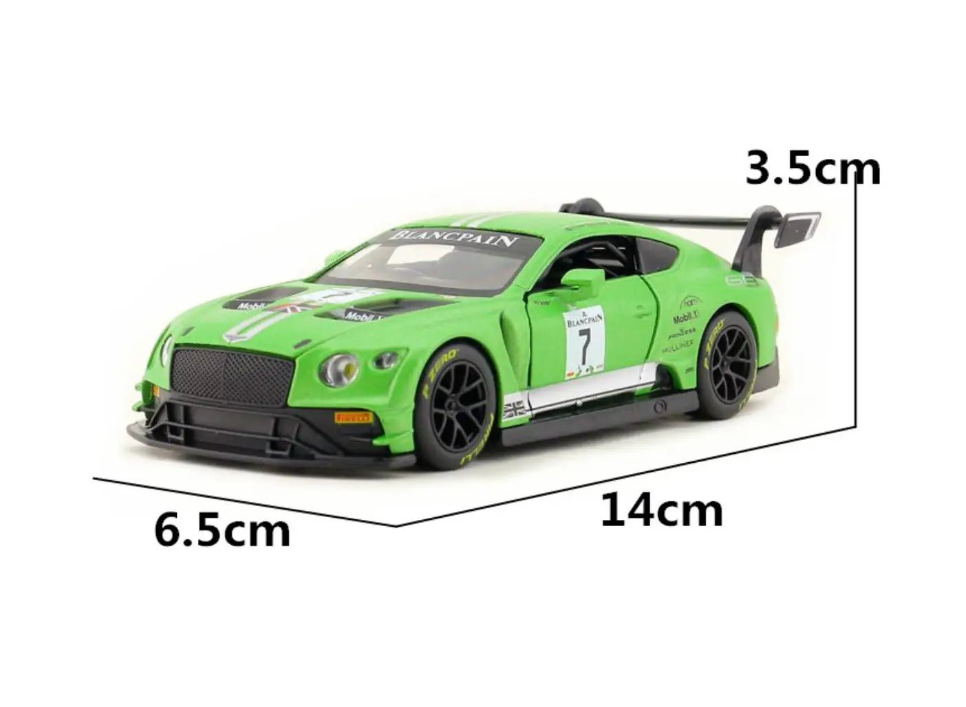 Bentley GT3 Model Car 1:32 with Sound and Light