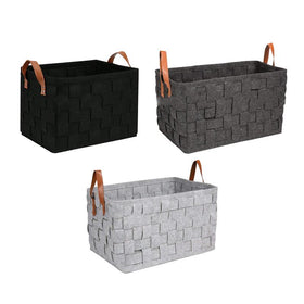 Felt Storage Basket, Clothing Organizer, Storage Bag