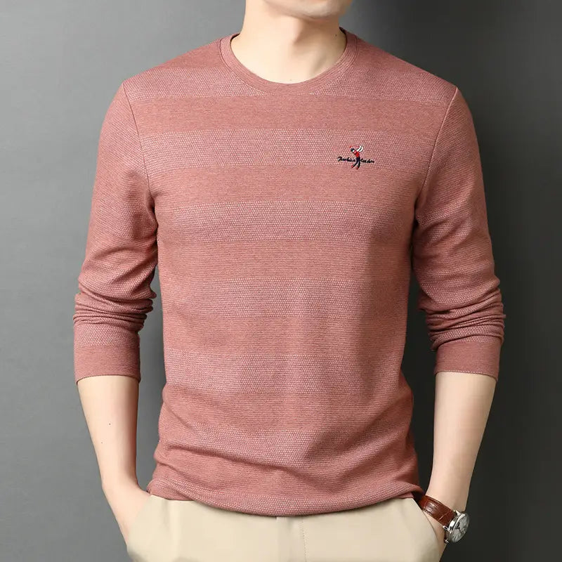 Men’s Loose Fit Round Neck Cotton T-Shirt