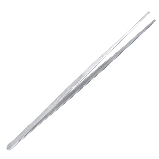 AAProTools Extra Long Tongs Aquarium Tweezers Stainless Steel Straight Aquascaping Tweezer for Fish Tank Aquatic Plants Extra Long Industrial Tweezer : 24" Long