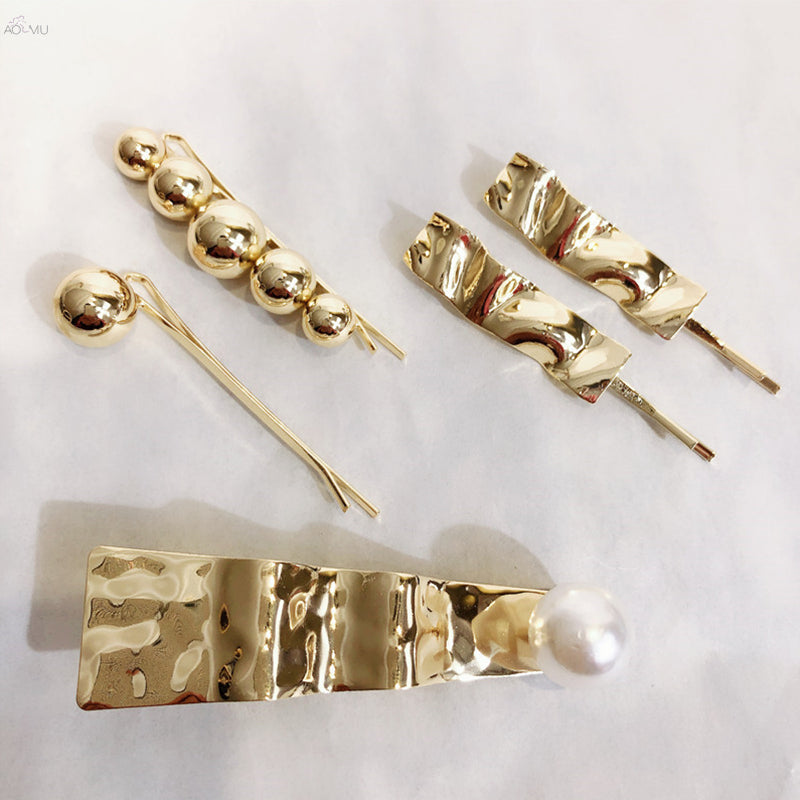 Pearl Hair Clip and Headpiece Accessories