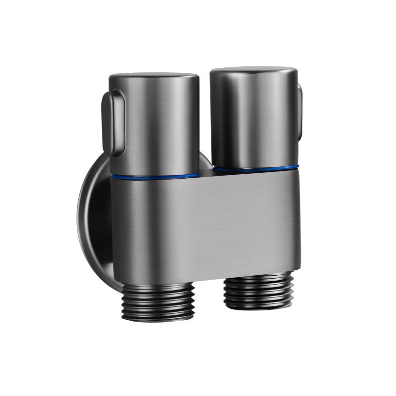 High-Pressure Toilet Spray Bidet Set in Gray