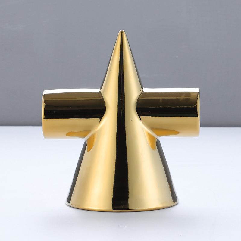 Icosphere Sculpture - Creative Nordic Ceramic Decorative Piece