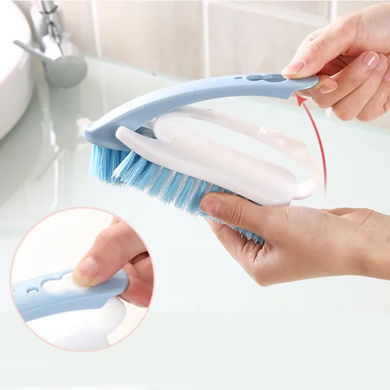 Detachable Soft Hair Laundry and Cleaning Brush (1pc)