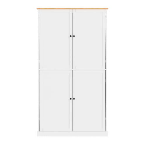 40.2x20x71.3 Inches Tall Freestanding Kitchen Pantry Large Cabinet Storage Cabinet Unavailable Platforms- Welfel