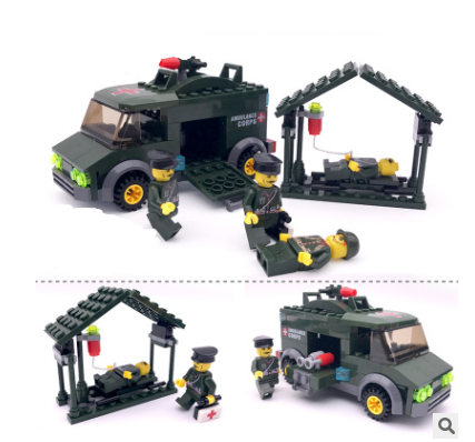 Interactive Plastic Building Block Toy for Kids