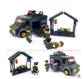 Interactive Plastic Building Block Toy for Kids