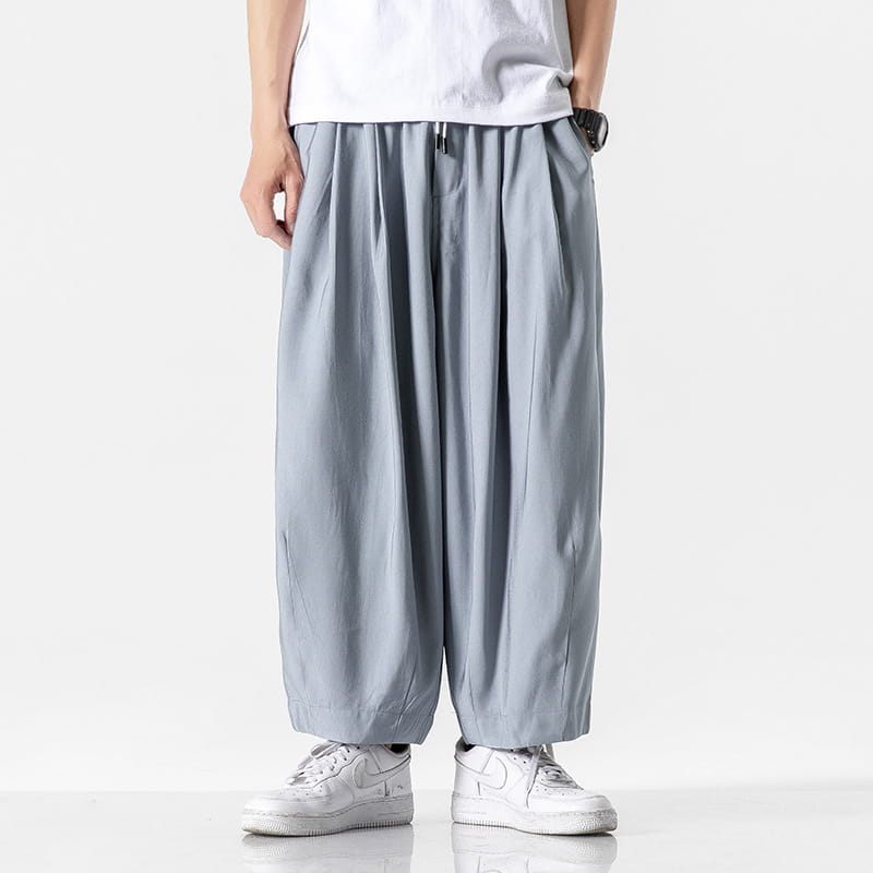 Men’s Loose Wide Leg Casual Pants for Spring & Summer