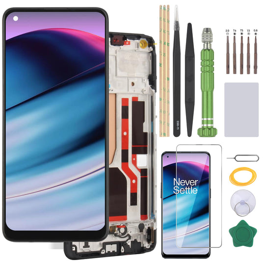 YHXMARSCAN Screen for OnePlus Nord N20 5G LCD Display Replacement for GN2200 CPH2459 Touch Screen Digitizer Assembly with Frame