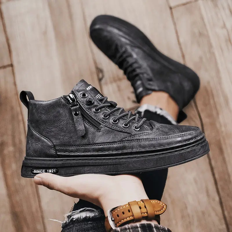 Men’s Fashion Casual High-Top Martin Boots