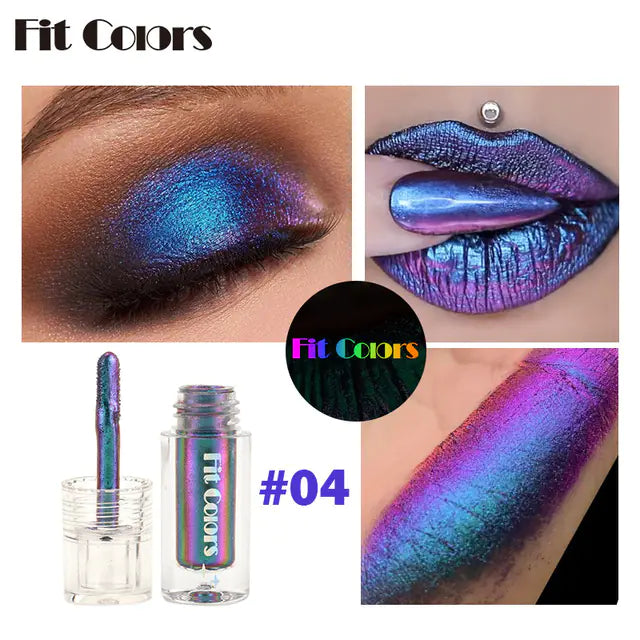 Aurora Long Lasting Multi Chrome Eyeshadow Pigments - Joomcy